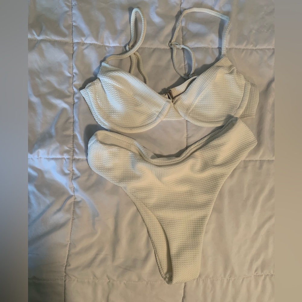 Cream colored bikini